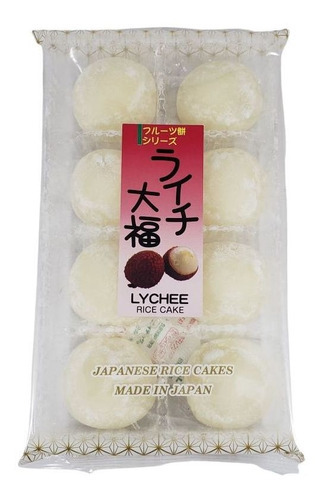 Moti Doce De Arroz Japonês Sabor Lichia Daifuku Kubota