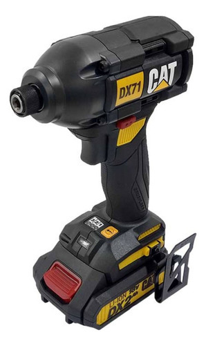 Atornillador De Impacto Inalámbrico Brushless 18 V Dx71 Cat Color Negro
