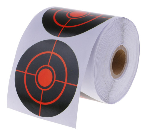 Blanco Reactivo Adhesivo De Papel De Objetivo De Tiro De 250