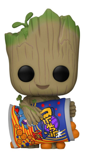 Funko Pop Marvel: I Am Groot - Groot W/cheese Puffs 1196