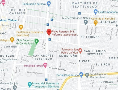 Imagen 4 de 4 de S.e. Aprovecha Gran Oportunidad Para Invertir Hermosa Casa En Venta, Ubicada En Playa Regatas #543, Reforma Iztaccihuatl Sur, Cdmx. Excelente Oportunidad!!!