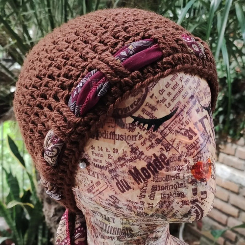 Gorros De Lana Crochet Quimio Oncológicos 