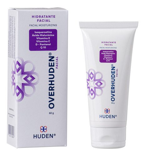 Huden Overhuden Facial Hidratante Tubo X 60 G