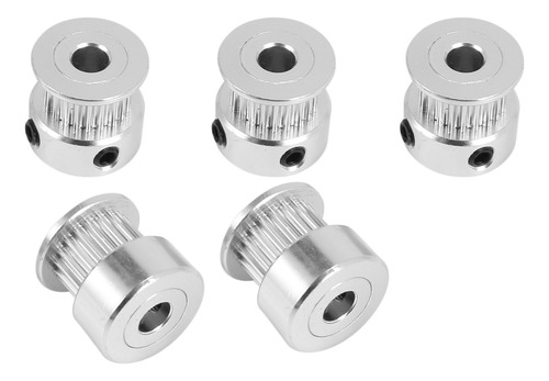 Polea De Correa Dentada Gt2 De Aluminio, 50 Piezas, 20 Dient