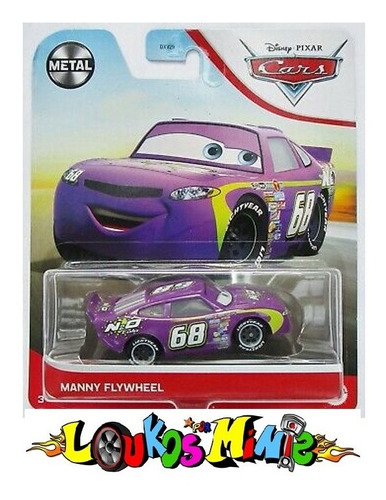 Disney Cars Manny Flywheel As Seen N2o Cola #68 Original