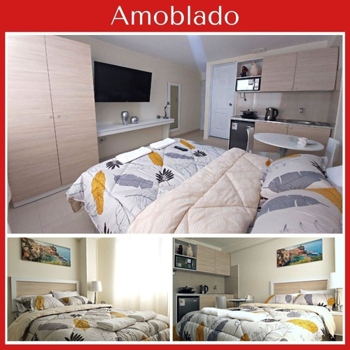 Imagen 2 de 7 de Habitación Amoblada Con Cocina Y Baño Propio (15min Airport)