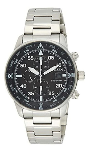 Reloj Cronógrafo Eco-drive Ca0690-88e Para Hombre, Con