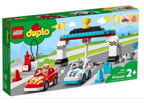 Lego Duplo Autos De Carreras 10947 - 44 Piezas - Original.!!