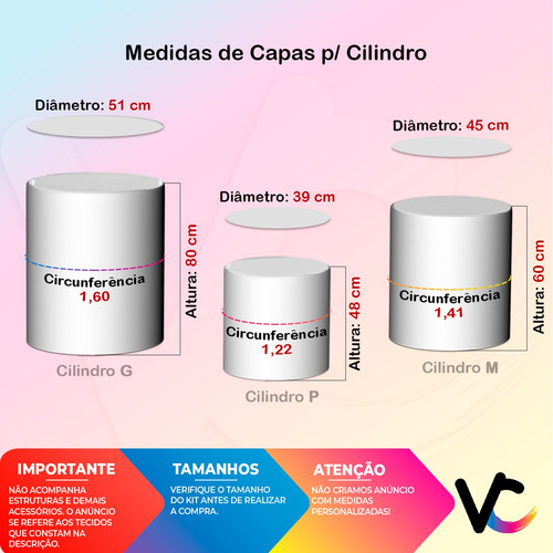 Trio De Capas De Cilindro - Futebol Realista 017