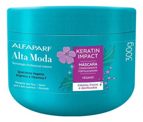 Alta Moda Keratin Impact Máscara 300g