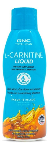 Gnc Total Lean L-carnitina Líquida -té Helado