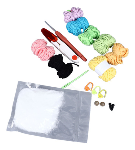 Kit De Tejido De Bricolaje Para Muñecos De Peluche, Ganchill