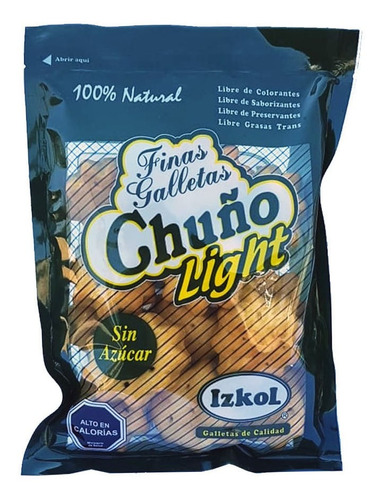 Galleta Izkol Chuño Sin Azúcar 125 G