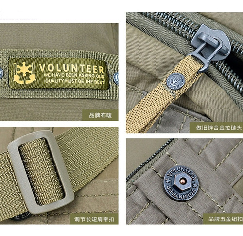 Pechera Hombre Mujer Morral Bolso Mochila Impermeable Viajes