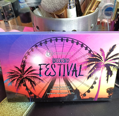 Sombras Bh Cosmetics Weekend Festival