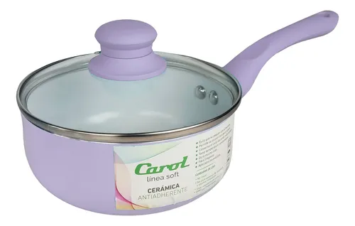 Cacerola Olla 16 Cm Carol Antiadherente Ceramico Cocina Bz3
