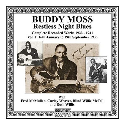 Restless Night Blues: Complete Recorded Works 1933-1941 Volu