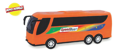 Ônibus Infantil Speed Bus Rodas Livres Criança Brincar Cor Laranja