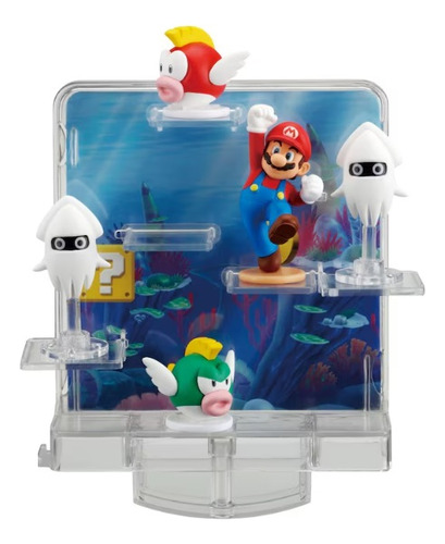 Super Mario Balancing Game Plus Underwater Stage