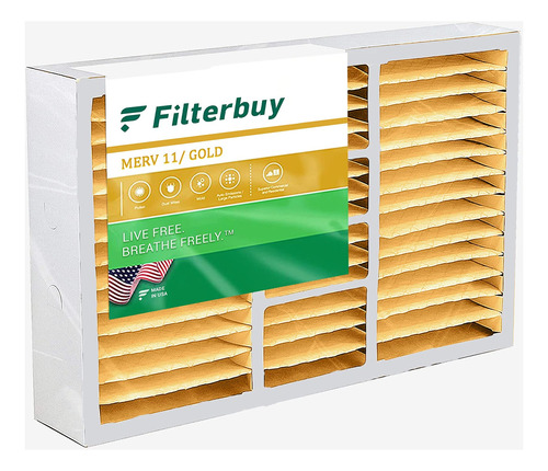 Filterbuy Filtro Aire Para Horno Ca Plisado Merv Afb 21