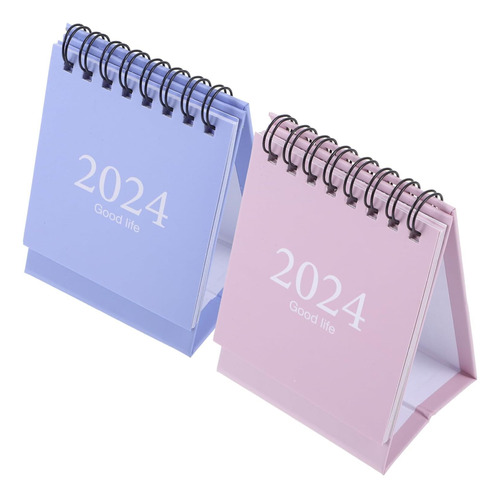 2 Uds Calendario De Escritorio 2024 Calendario De Escritorio