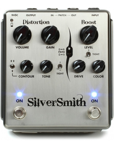 Pedal Egnater Silversmith Distortion Novo C/ Nf-e & Garantia