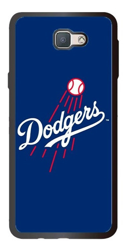 Case Funda Para Samsung Galaxy J7 Prime Dodgers La Mlb Beisb
