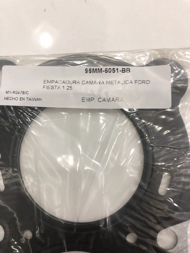 Empacadura Cámara Metálica Ford Fiesta 1.25