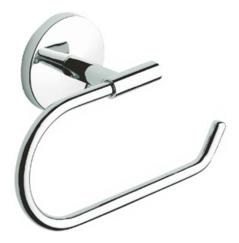 Elegante Set De 4 Accesorios Baño Plateados Serie Griven