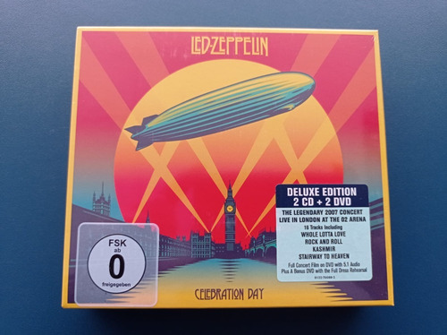 Led Zeppelin  Celebration Day 2 Cds + 2 Dvd, Europa