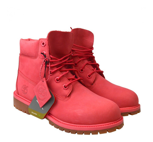 botas timberland rosas para niña