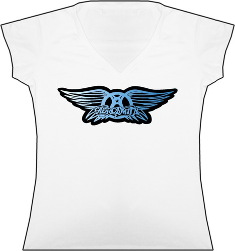 Blusa Aerosmith Rock Metal Camiseta Dama Bca Urbanoz