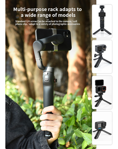 Para Mini Tripé Para Gopro 13/12 Insta360 X4/x3 Dji Action