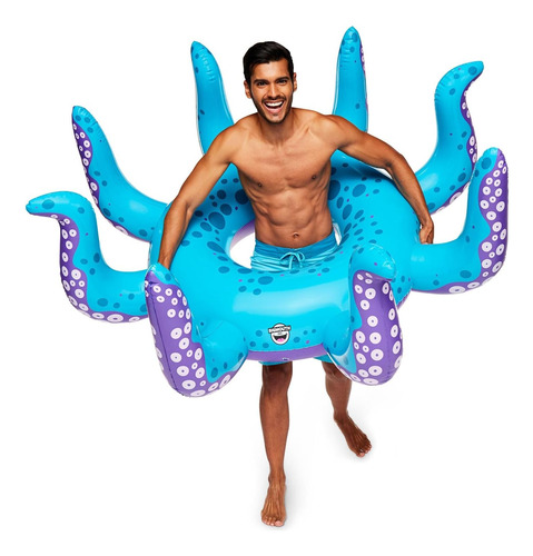 Paquete De 1 Inflable Piscina Bigmouth Inc Pulpo