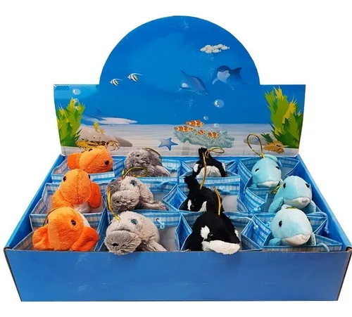 Peluches Marinos Peces X12 Norca Mayoristas