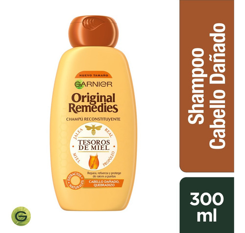 Original Remedies Shampoo Reconstituyente Tesoros Miel 300ml