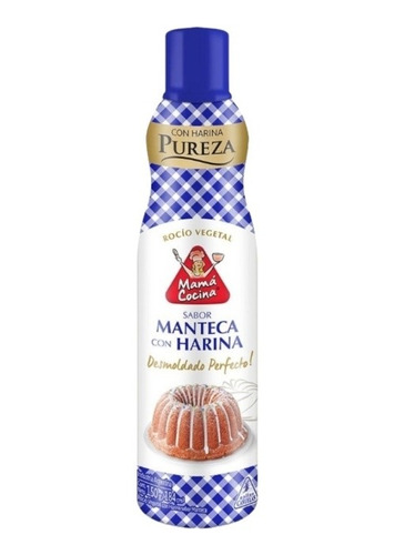 Aceite Mama Cocina Manteca Con Harina Aerosol De 150g Pck 5u