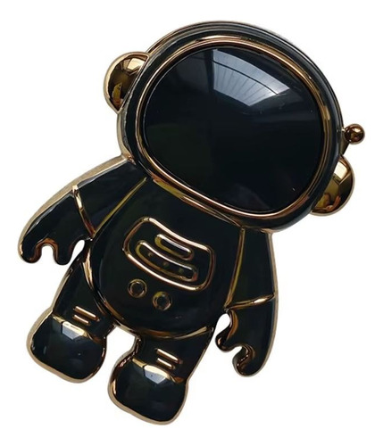 Soporte Ring Pop Para Celular Astronauta Universal Negro