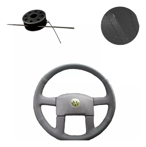 Kit Capa De Volante Linha Preta Delivery Vw 23210 2005