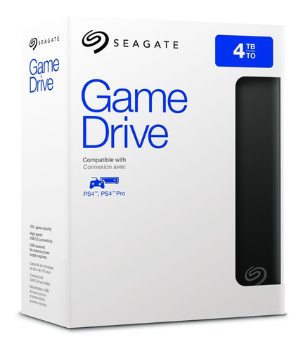 Imagen 2 de 7 de Disco Seagate Game Drive 4tb Externo Para Ps4