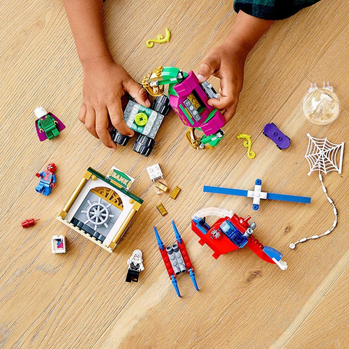 Lego Super Héroes 76149 Spiderman + Mysterio 163pzs