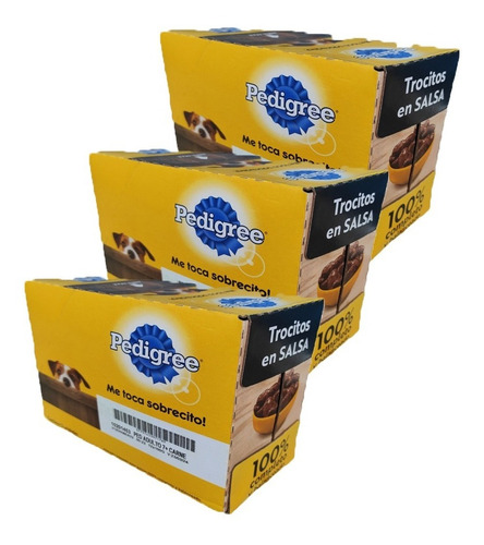 Alimento Pedigree Pouch Perro Adulto Senior +7 Años 36un