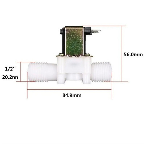 Imagen 2 de 3 de Electro Válvula Agua ½ Solenoide 220v, Multiples Usos!