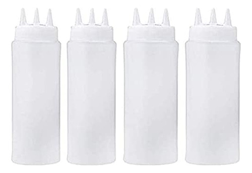 Caja De Condimentos Kangkang De Plástico Con 3 Orificios, 16