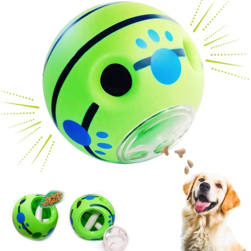 Bolas Que Emiten Sonidos Wobble Giggle Perros Cachorros...