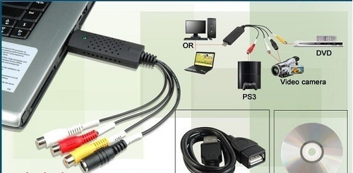 Imagen 4 de 6 de Capturadora Video Usb Rca A Usb Easier Vhs A Dvd 1 Junta
