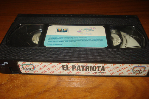 Vhs El Patriota ( The Patriot, 2000) (Usado)