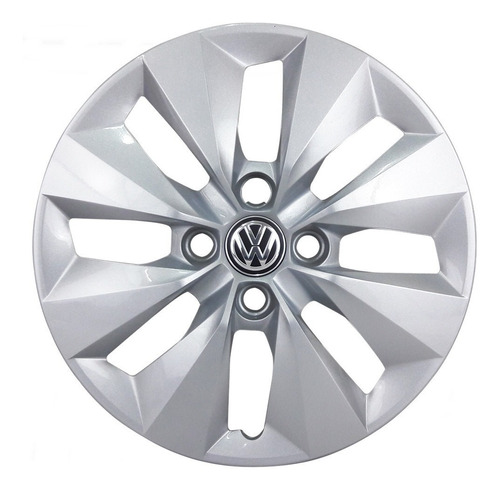 Calota Aro 14 4 Furos Gol Voyage G6 G7 Original Vw