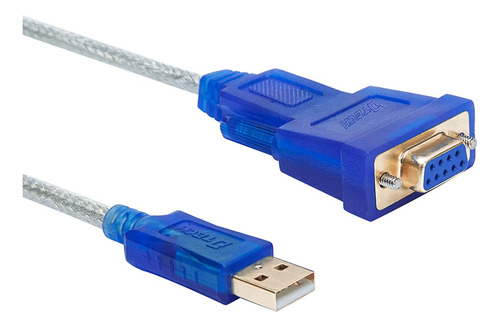 Dtech Cable Adaptador Usb A Serie Hembra De 3 Pies Db9 Rs232