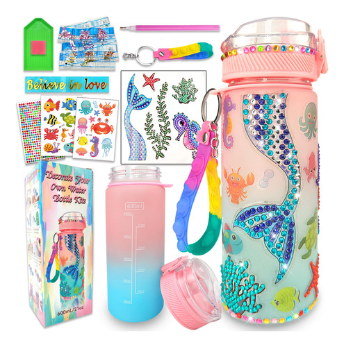 Edsportshouse Decora Tus Propios Kits De Botellas De Agua P.